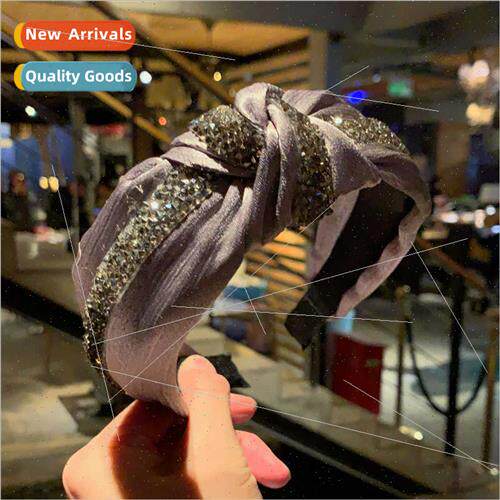Hair bands female simple Korean wide edge compression headba