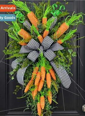 Easter Wreath Radish Window Hanging Holiday Plant Vine Wreat