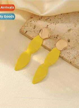 Europe creative sense high class spray paint metal wind geom