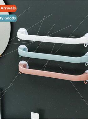 Bathroom Towel Rack No Punching Towel Rod ngle Rod Hanging R