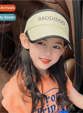 1080 children sunscreen hat boys summer sun hat simple lette