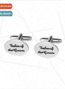 New monogrammed cufflinks Father groom men holiday wedding c