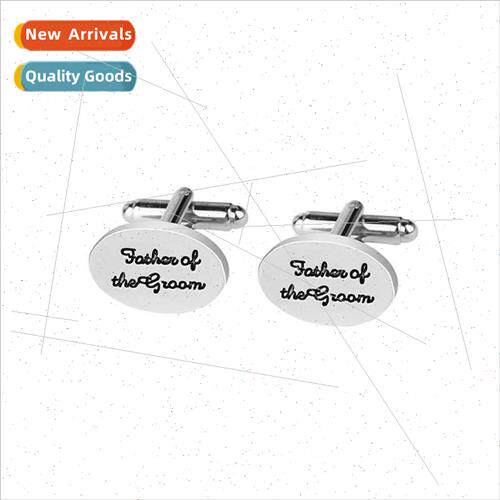 New monogrammed cufflinks Father groom men holiday wedding c