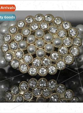 Europe new ladies pearl elastic waist chain full pearl elast