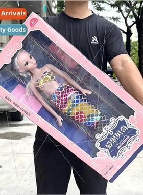 Girls play house big box mermaid princess doll set children