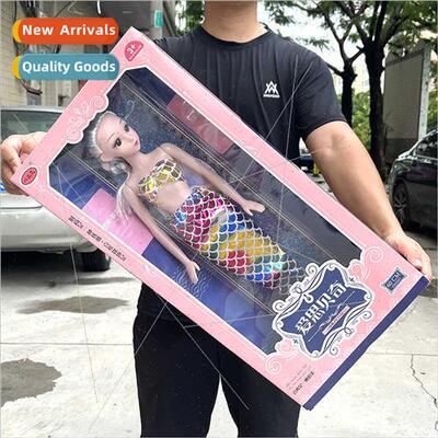 Girls play house big box mermaid princess doll set children