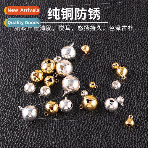Gold silver copper bell diy pet bell bracelet anklet necklac