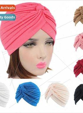 Threaded Thickened Elastic Fabric Indian Hat HeadbHat Ladies