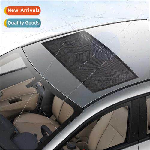 Car sunroanti-mosquo sunshade screen magnetic sunrosunshade