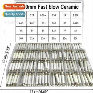 6x30mm Kin Fuse 30A 0.1A Boxes 240pcs Wire Ceramic 240PCS