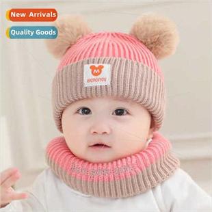 men baby knted Korean women winter fall hat Wei Fang