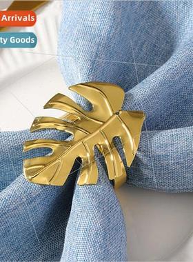 Glossy Napkin Clasp Leaf Turtleback Leaf Napkin Ring Hawaiia