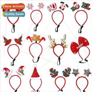 Christmas adjustable pet bands decoration hair New