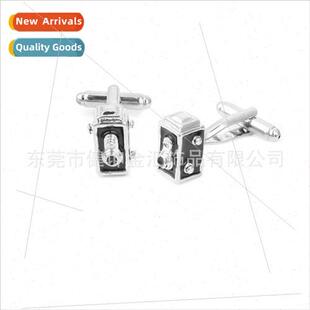 Personalized Old Fashioned 3D Camera Cufflinks 3D Fun Cuffli
