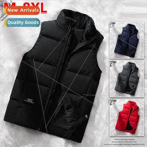 Winter couple  down vest sports loose large size men jackets