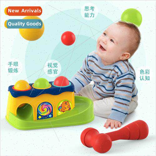 Baby puzzle knock knock music whacking music knocking ball k