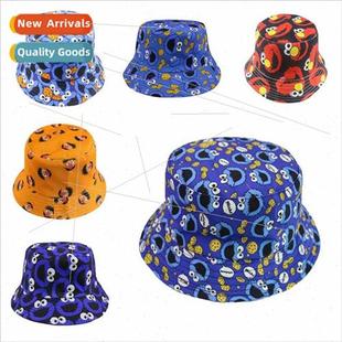 Sesame Set fashion cartoon sun INS hat 2023 fisherman