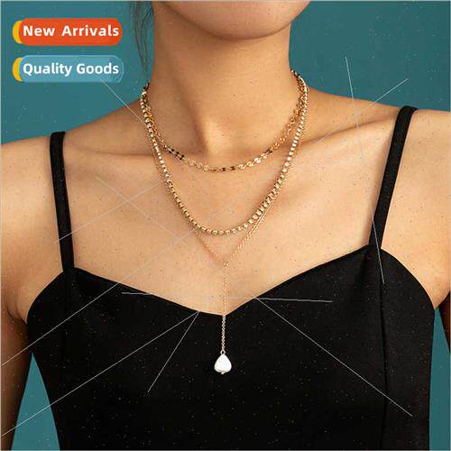 Fashion Multi-Layered Stacking Necklace Europe Necklace Wome