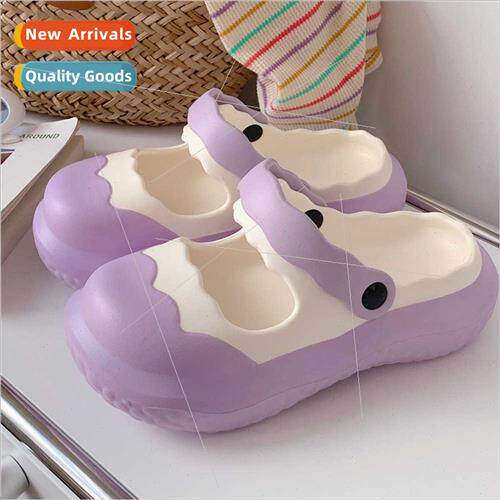 Women Outdoor Stomping Sh Feeling Soft Bottom Baotou Half Sl
