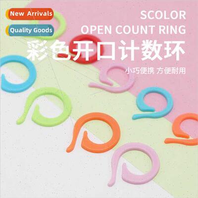 Knting Tools Colorful Open Counting Rings Counter Marker Sna