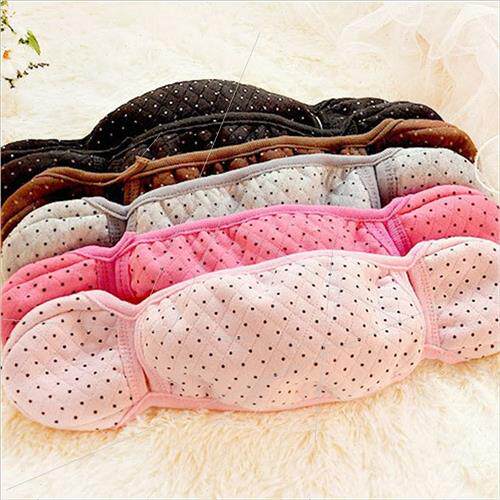 Cute new fall and winter masks ear muffs two-in-one warm ear
