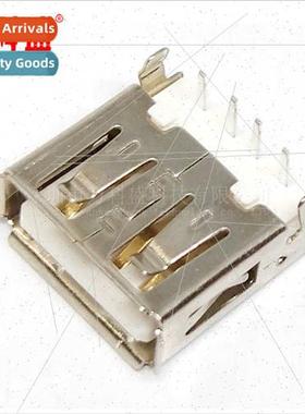 High  USB female chassis connector AF 90 degree countersunk