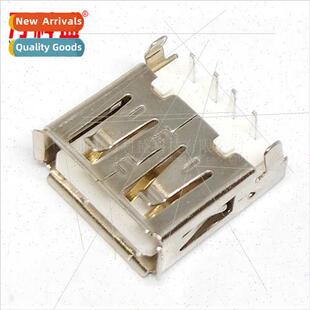 High  USB female chassis connector AF 90 degree countersunk