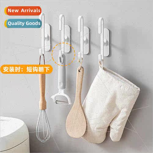 Kchen hooks shelves whout punching coat hooks hooks single h