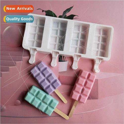 4 square ice cream 485 silicone mold handmade ice cake decor