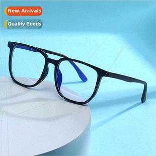 blue frame fashion glasses light anti women men full TR90