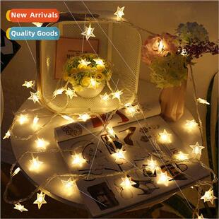 string battery small star colo full light usb LED model