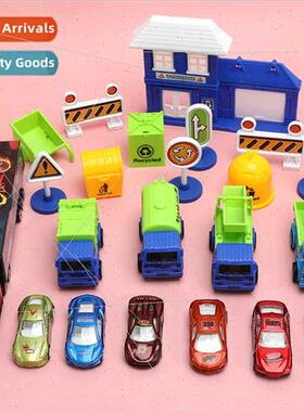 Children simulation alloy toy car boy stowage cargo car mini