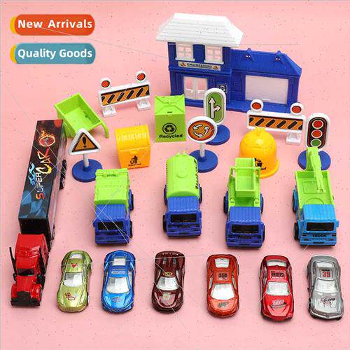 Children simulation alloy toy car boy stowage cargo car mini
