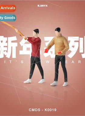 1/64 mannequin model miniature miniature human resin sandbox