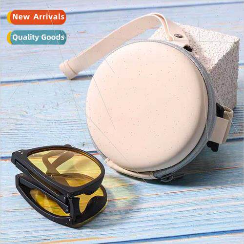 Folding sunglasses eye bag eva bag sunglasses zipper bag eye