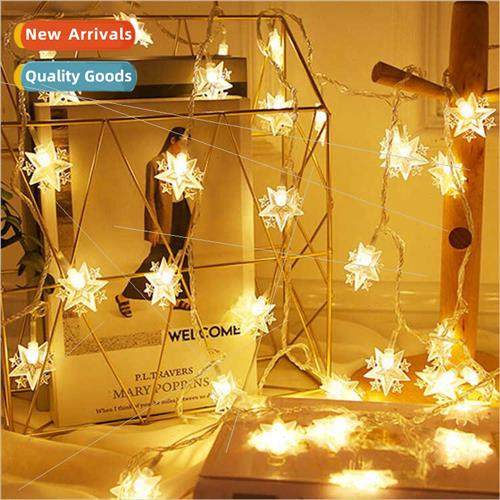 LED star moon colorful lights string stars moon lights strin