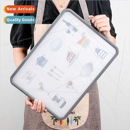Antibacterial chopping board 304 cutting board household mil