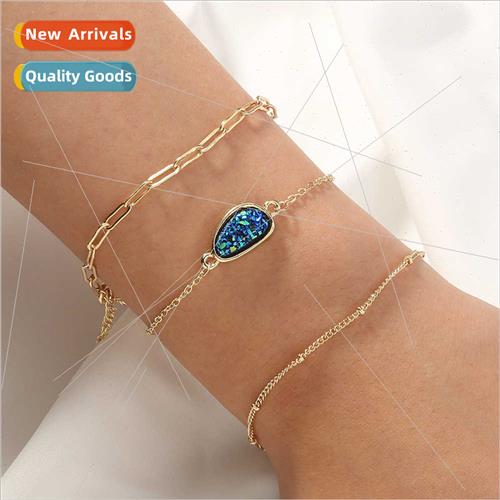 Europe texture colorful irregular crystal clusters copper la