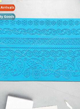 Lace 430 chocolate cookie mold cake mold ice cream candy sil