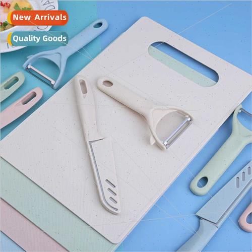 Portable chopping board cutting board set three mini fru kni