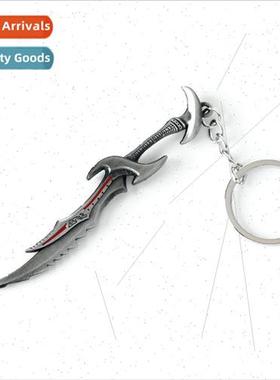 Game  The Elder Scrolls 5 Skyrim Demon Sword Keychain Demon