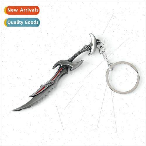 Game  The Elder Scrolls 5 Skyrim Demon Sword Keychain Demon