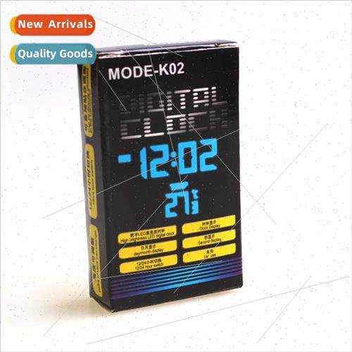 Car electronic watch car car clock glow-in-the-dark electron