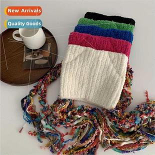 defense wint cute fall cap knted flowers small ears new 2023