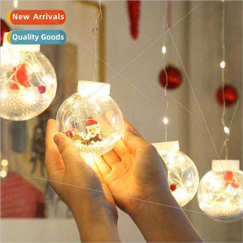 LED Curtain ghts Santa Claus Snowman Christmas Tree Copper W