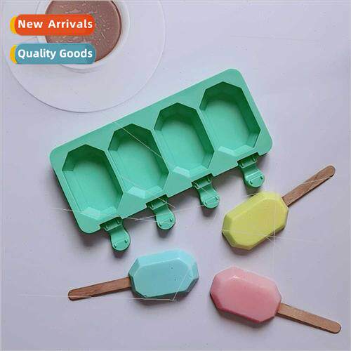 4-sided gemstone ice cream 88 cake silicone mold dessert mol