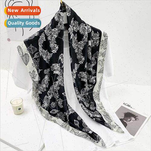 Spring Autumn new Korean ins fresh lerary scarf female simul