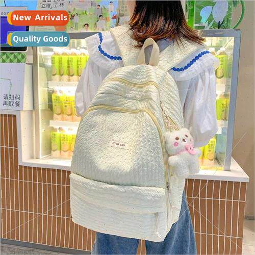 Shoulder bag female new Korean college wind fresh schoolbag