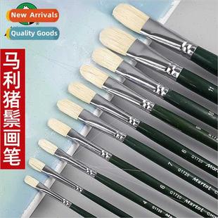 paintbrush long grade bristle professional oil art Hog rod