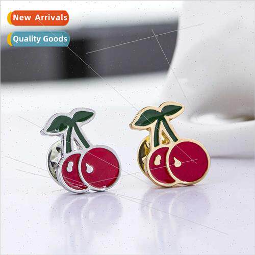 cartoon fun fashion creative fru cherry shirt hundred jewelr